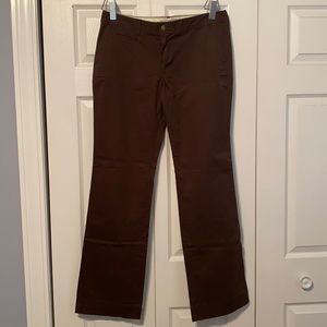 Old Navy Dark Brown Khaki Pants - 12 Long